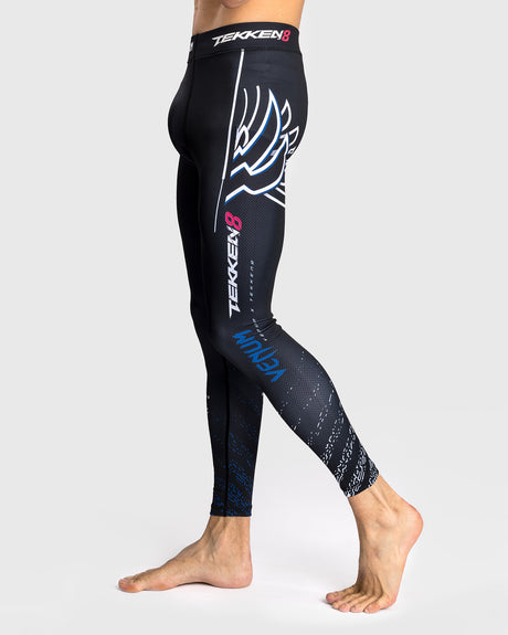 Venum x TEKKEN 8 Spats - Jin Kazama - Blu/Nero/Bianco