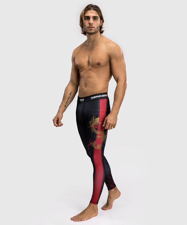 Venum x TEKKEN 8 - Spats - Marshall Law - Sort/Rød/Guld